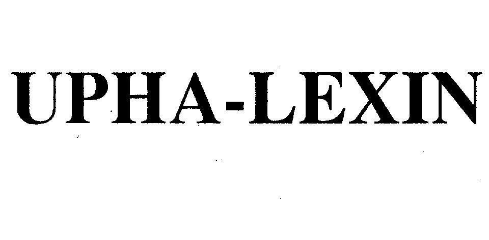 Mẫu nhãn hiệu UPHA - LEXIN