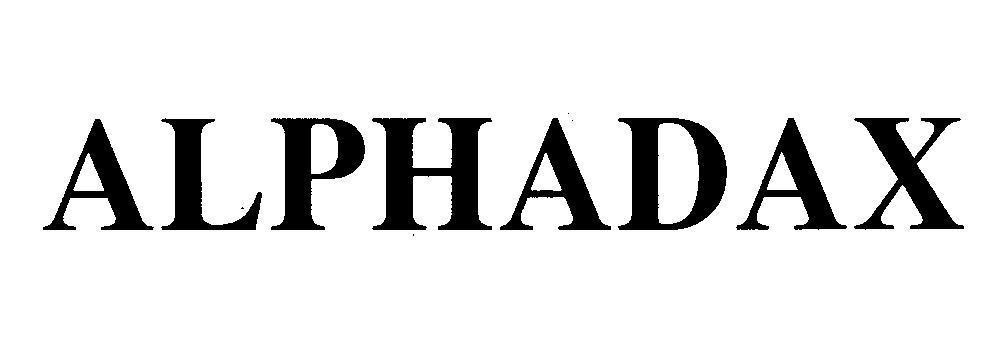 Mẫu nhãn hiệu ALPHADAX