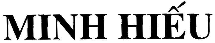 Mẫu nhãn hiệu MINH HIếU