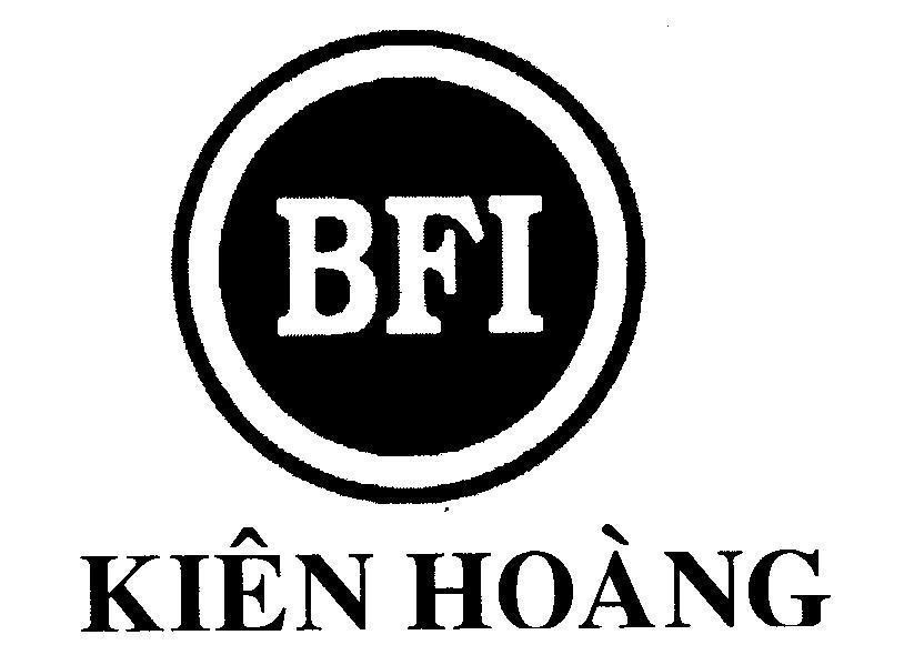 Mẫu nhãn hiệu Kiên Hoàng BFI