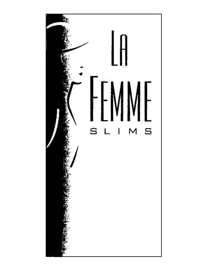 Mẫu nhãn hiệu LA FEMME SLIMS