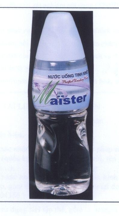 Mẫu nhãn hiệu MAISTER NUOC UONG TINH KHIET