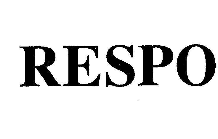 Mẫu nhãn hiệu RESPO