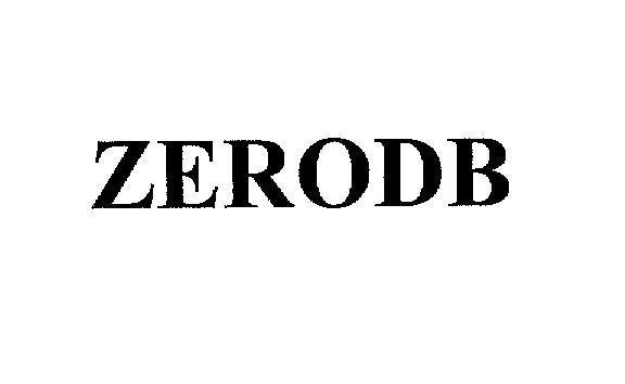 Mẫu nhãn hiệu ZERODB