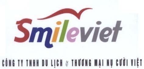 Mẫu nhãn hiệu SMILEVIET Nụ Cười Việt Công Ty TNHH Du Lịch Thương Mại