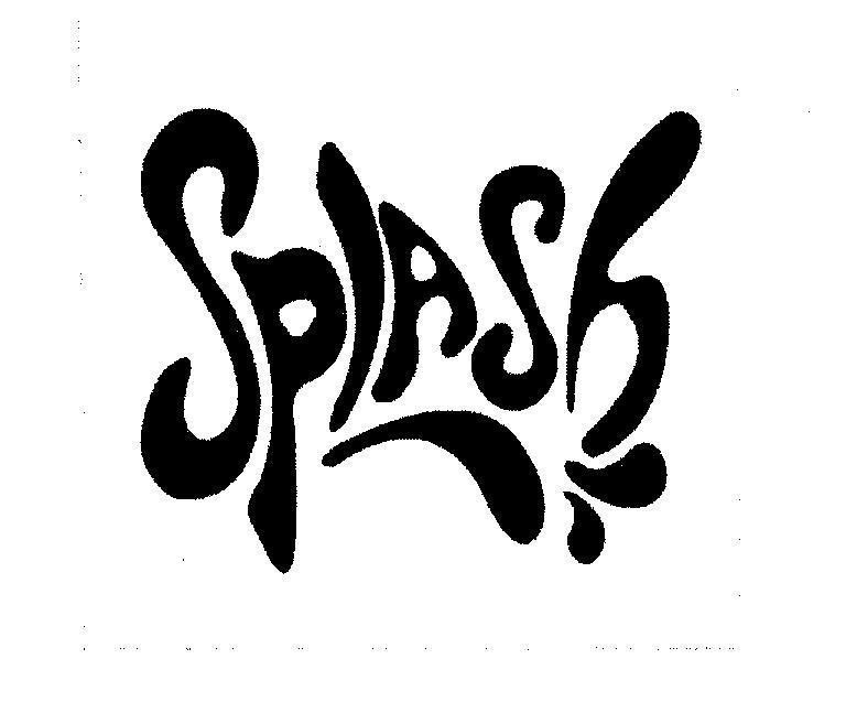 Mẫu nhãn hiệu SPLASH