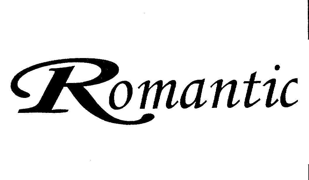 Mẫu nhãn hiệu ROMANTIC