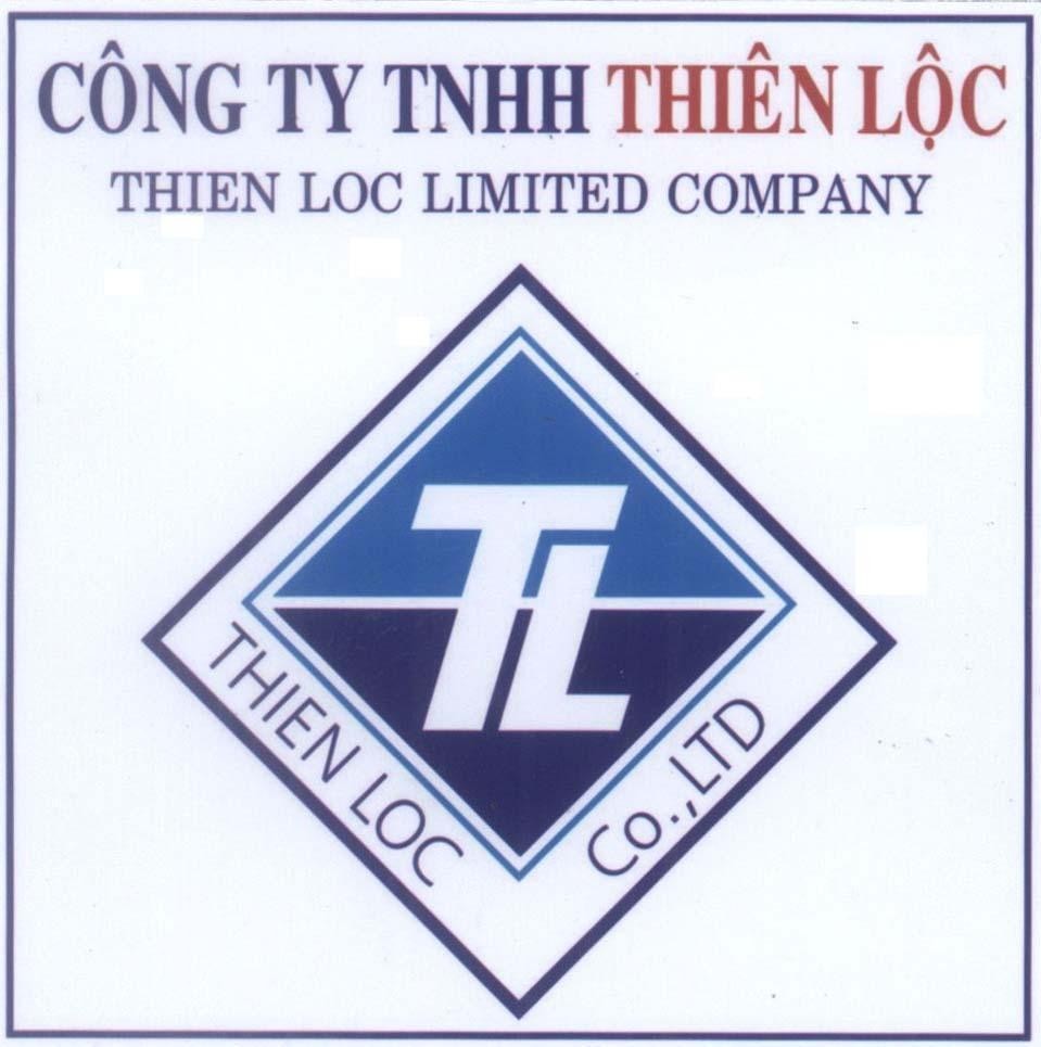 Mẫu nhãn hiệu THIÊN LộC TL THIEN LOC CONG TY TNHH CO LTD