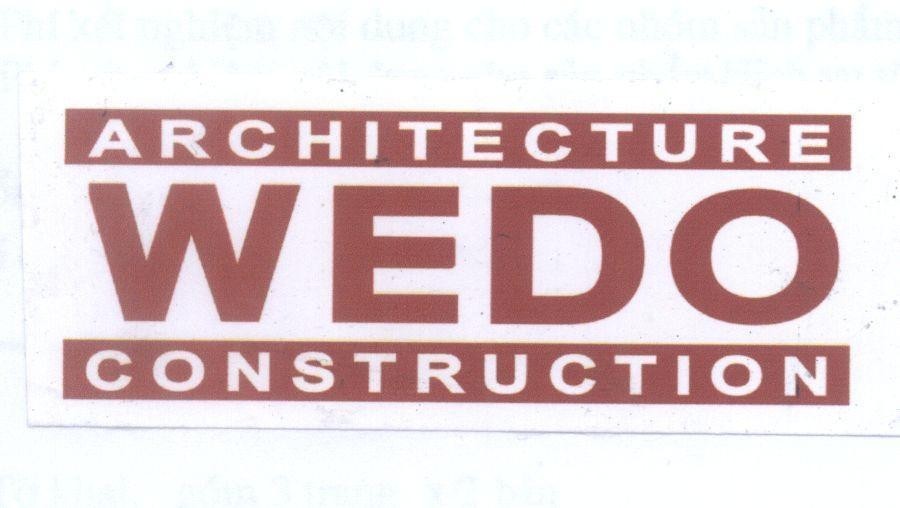 Mẫu nhãn hiệu WEDO ARCHITECTURE CONSTRUCTION