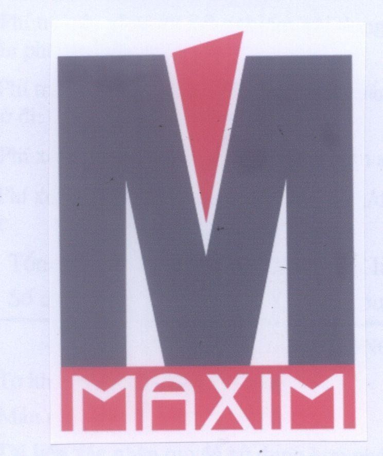 Mẫu nhãn hiệu M MAXIM