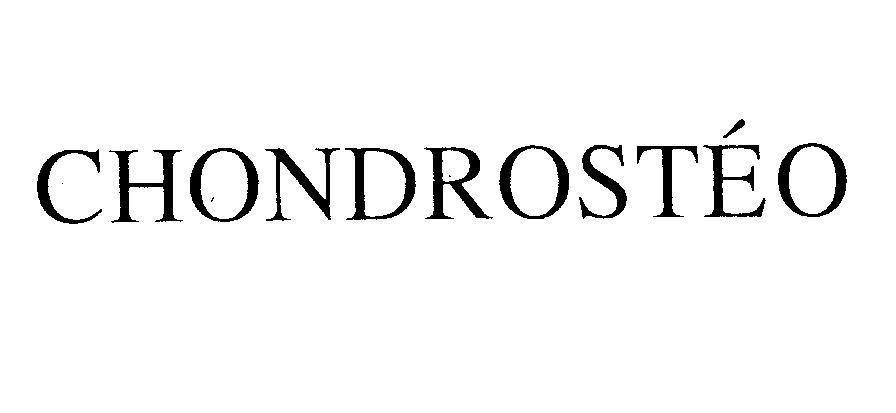 Mẫu nhãn hiệu CHONDROSTEO