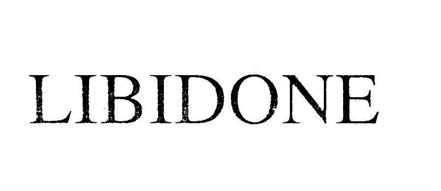 Mẫu nhãn hiệu LIBIDONE