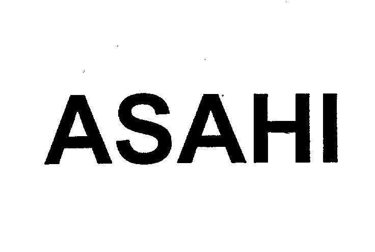 Mẫu nhãn hiệu ASAHI