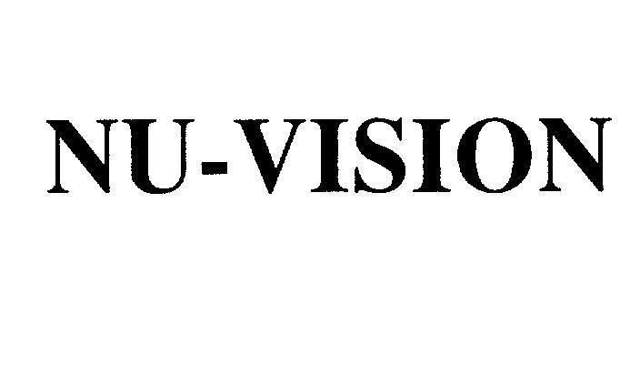 Mẫu nhãn hiệu NU - VISION