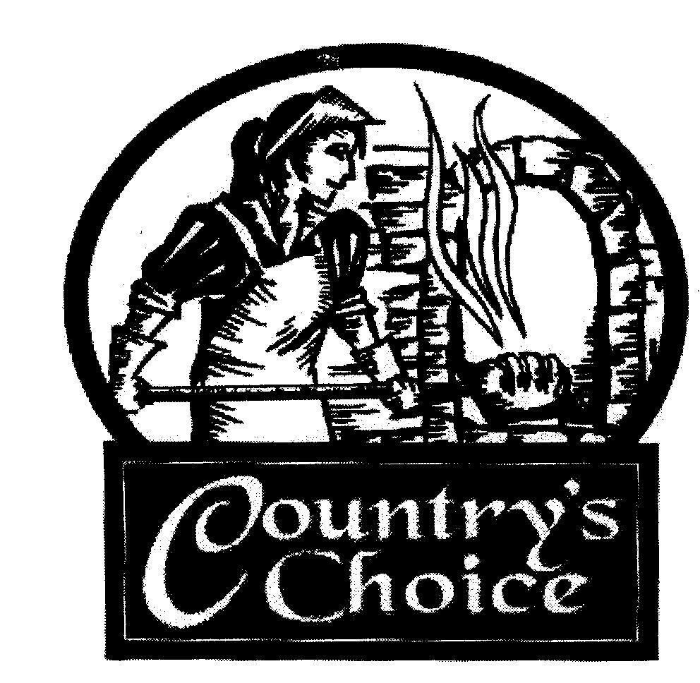 Mẫu nhãn hiệu COUNTRY'S CHOICE