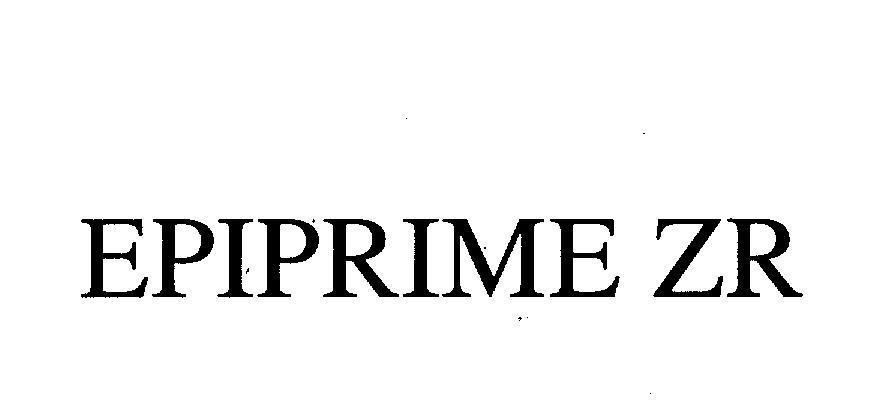 Mẫu nhãn hiệu EPIPRIME ZR