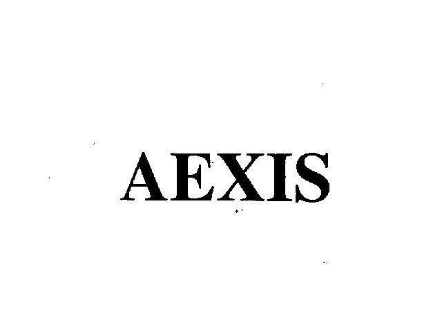 Mẫu nhãn hiệu AEXIS