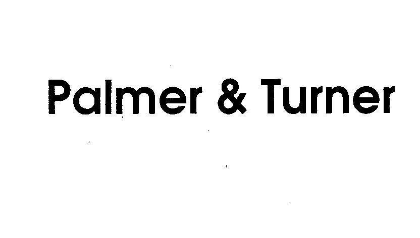 Mẫu nhãn hiệu PALMER TURNER