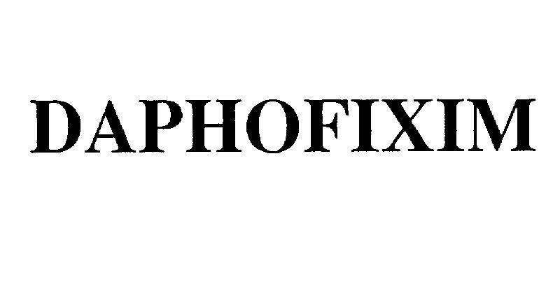 Mẫu nhãn hiệu DAPHOFIXIM