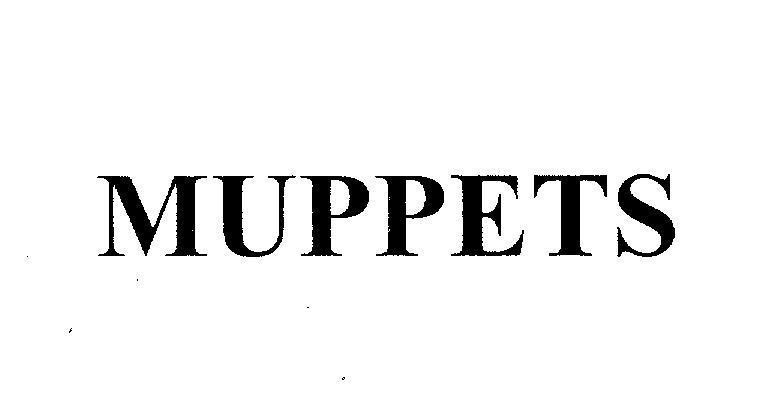 Mẫu nhãn hiệu MUPPETS