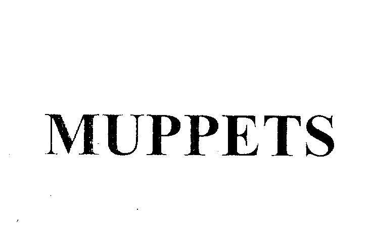 Mẫu nhãn hiệu MUPPETS