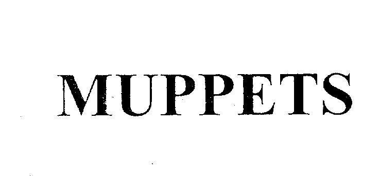 Mẫu nhãn hiệu MUPPETS