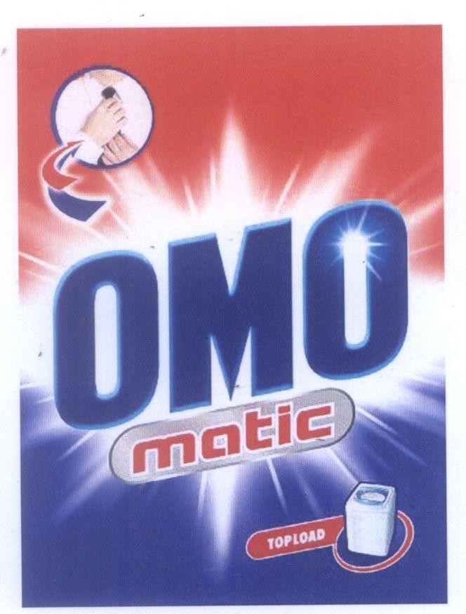Mẫu nhãn hiệu OMO MATIC TOPLOAD
