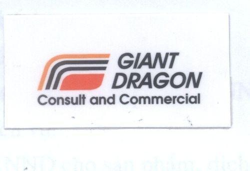 Mẫu nhãn hiệu GIANT DRAGON CONSULT AND COMMERCIAL