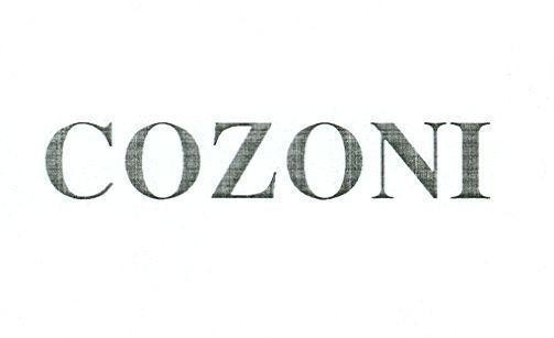 Mẫu nhãn hiệu COZONI
