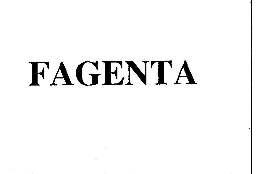 Mẫu nhãn hiệu FAGENTA