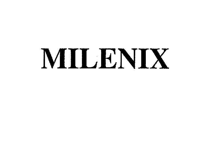 Mẫu nhãn hiệu MILENIX
