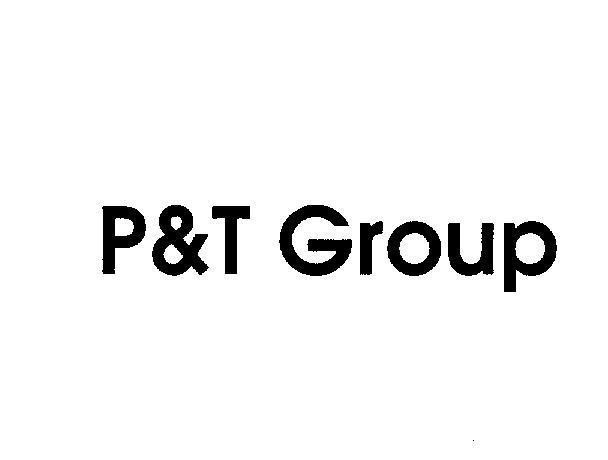 Mẫu nhãn hiệu P T GROUP