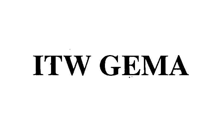 Mẫu nhãn hiệu ITW GEMA