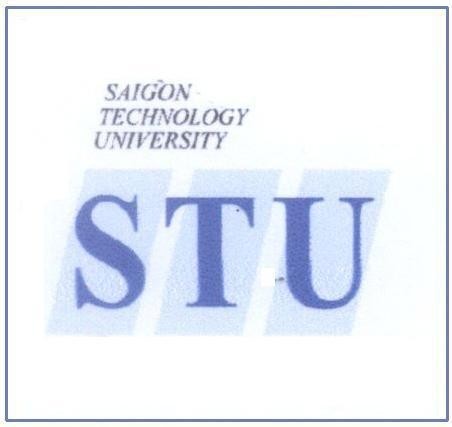 Mẫu nhãn hiệu SAIGON TECHNOLOGY UNIVERSITY STU