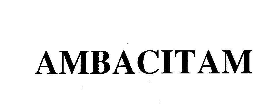 Mẫu nhãn hiệu AMBACITAM