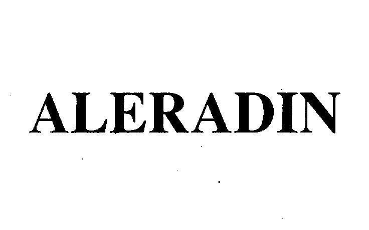 Mẫu nhãn hiệu ALERADIN