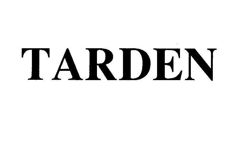 Mẫu nhãn hiệu TARDEN