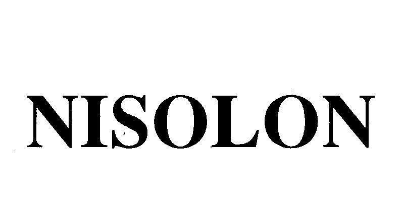 Mẫu nhãn hiệu NISOLON