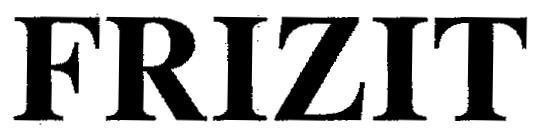 Mẫu nhãn hiệu FRIZIT