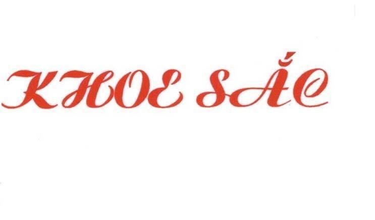 Mẫu nhãn hiệu Khoe Sắc