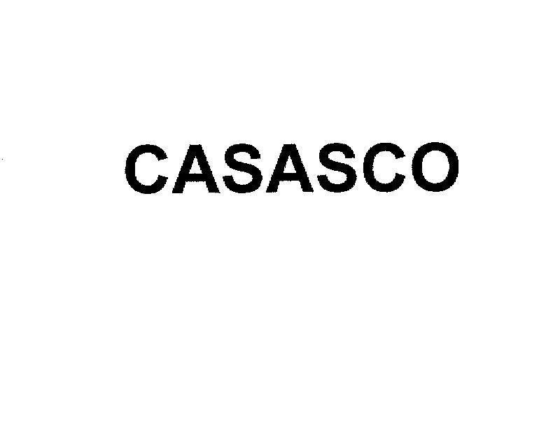 Mẫu nhãn hiệu CASASCO