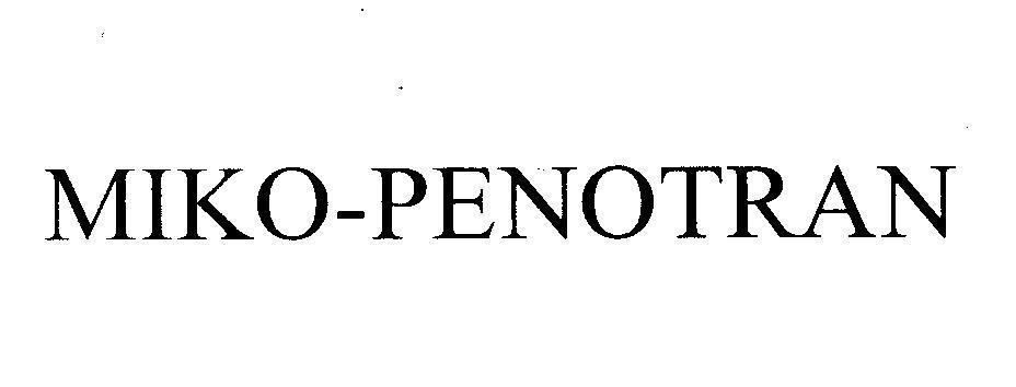 Mẫu nhãn hiệu MIKO-PENOTRAN