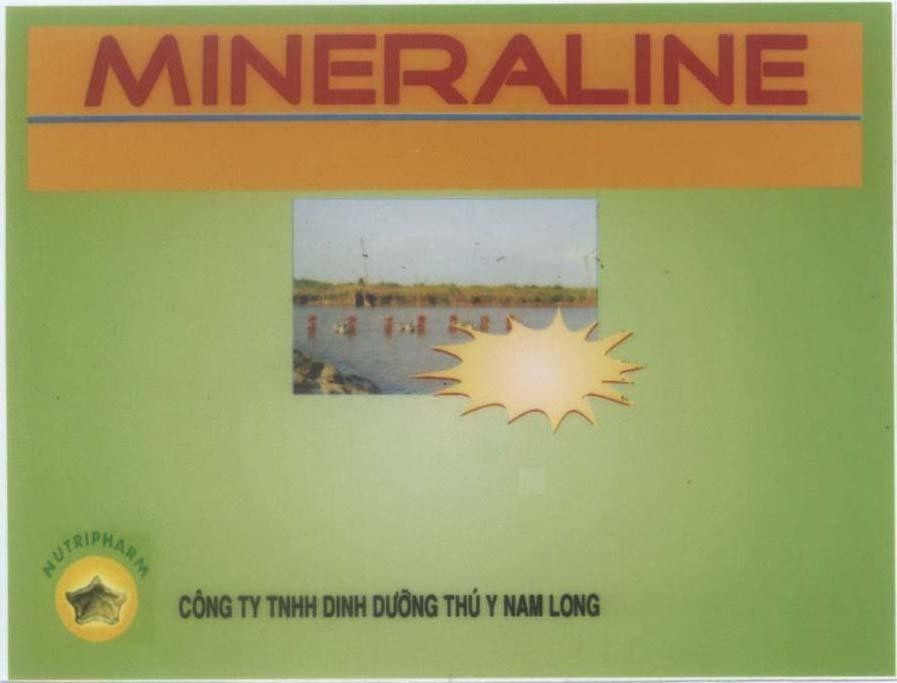 Mẫu nhãn hiệu MINERALINE NUTRIPHARM NAM LONG