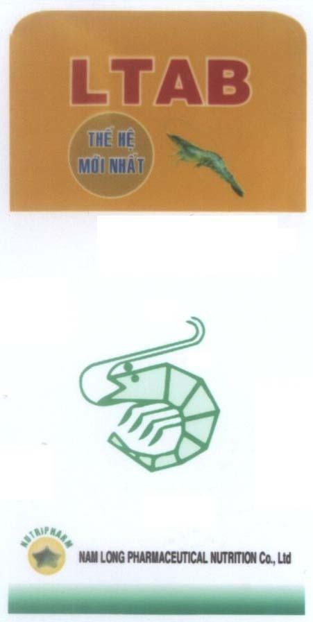 Mẫu nhãn hiệu LTAB Thế hệ mới nhất NUTRIPHARM NAM LONG
