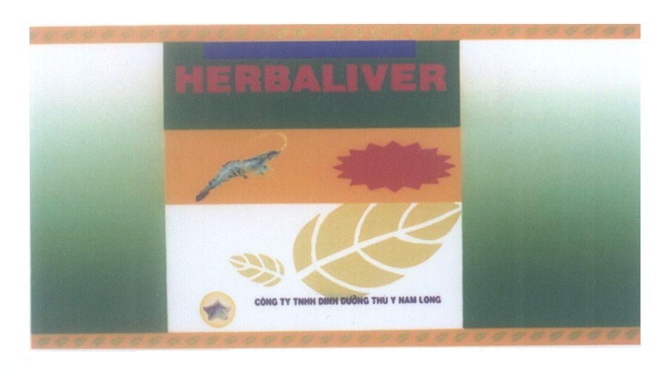 Mẫu nhãn hiệu HERBALIVER NAM LONG