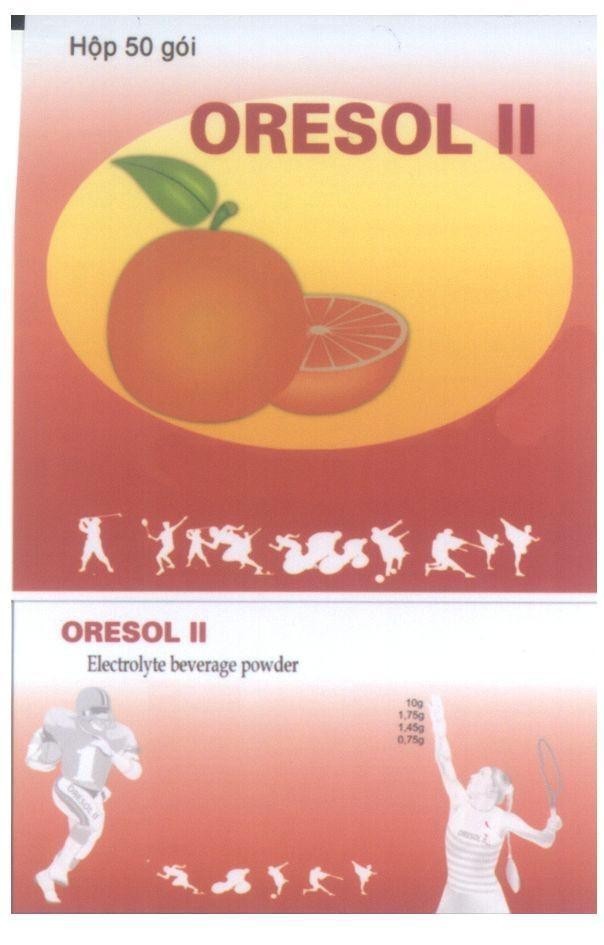 Mẫu nhãn hiệu ORESOL II