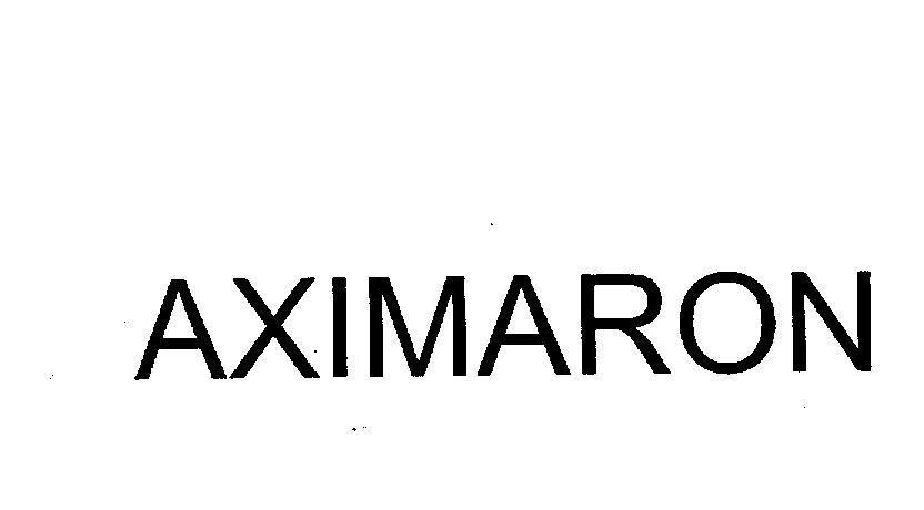 Mẫu nhãn hiệu AXIMARON