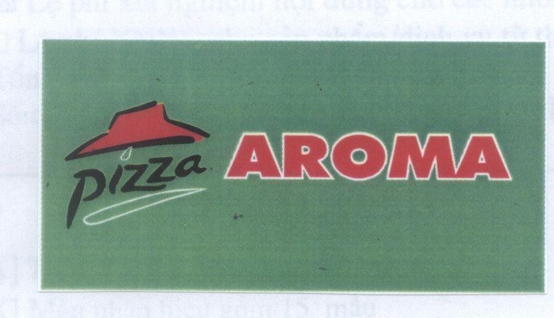 Mẫu nhãn hiệu PIZZA AROMA