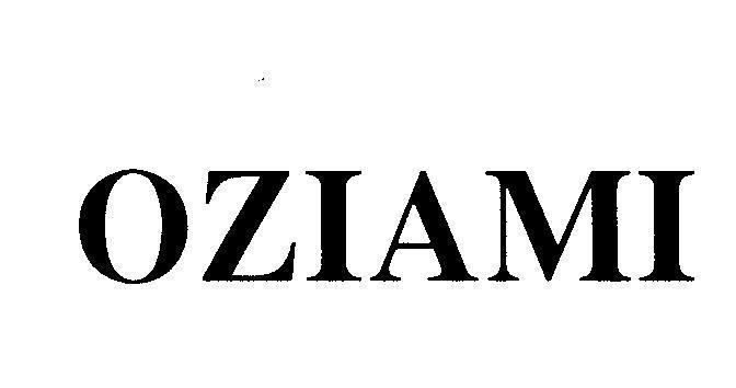 Mẫu nhãn hiệu OZIAMI