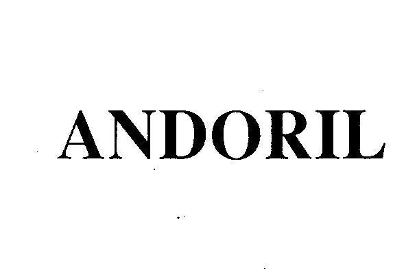 Mẫu nhãn hiệu ANDORIL